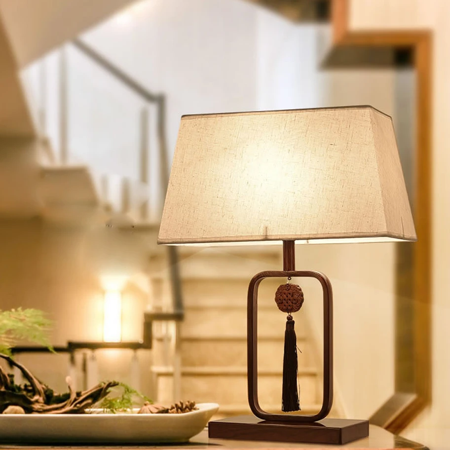

led e27 Chinese Iron Fabric LED Lamp.LED Light. Table Lamp. Desk Lamp.LED Dest Lamp For Bedroom Foyer