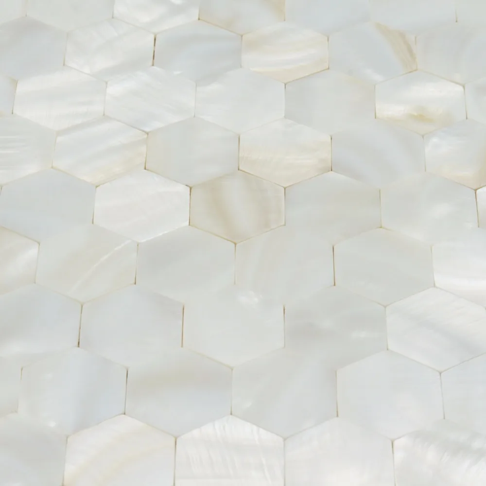 Плитка для речной кровати Backsplash мозаика из натуральных жемчужин и ракушек 12 х12