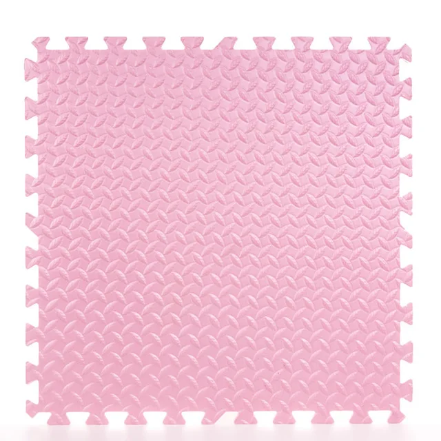 JCC детский коврик-пазл из пенополистирола EVA/детские коврики, ковер для упражнений, плитка для детей 60*60*1,2 см - Цвет: pink