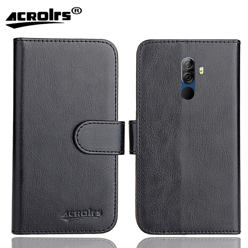 

Highscreen Power Five Max 2 Case 6 Colors Leather Exclusive Special Crazy Horse Phone Cover Cases Credit Wallet+Tracking