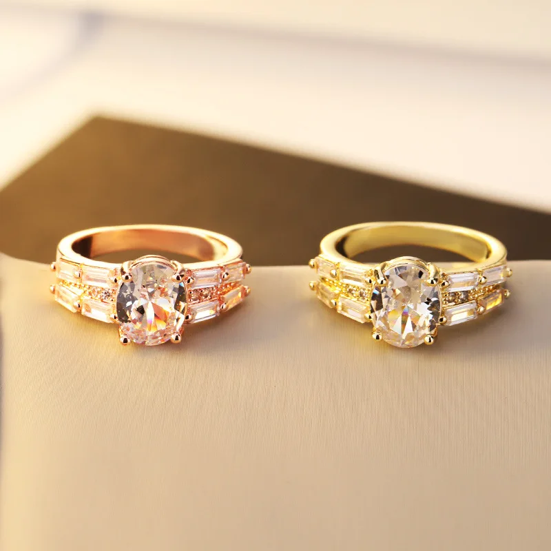 oval crystal wedding rings bands jewelry (5)
