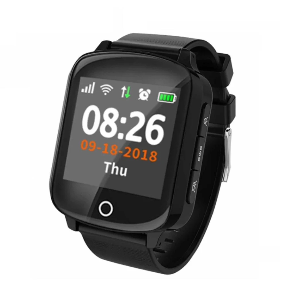 D200 D200SE GPS Tracker Locator Smart Uhr für Ältere Frauen Männer Smartwatch mit SOS Anruf Herz Ra
