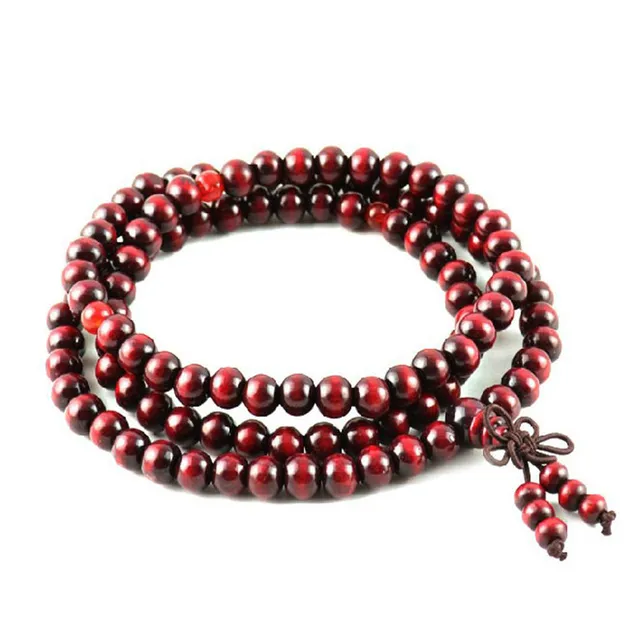 Sennier 6mm 108 Natural Sandalwood Buddha Meditation Beads Bracelets Sennier 6mm 108 Natural Sandalwood Buddha Meditation Beads Bracelets For Women Men Tibetan Prayer Mala Rosary