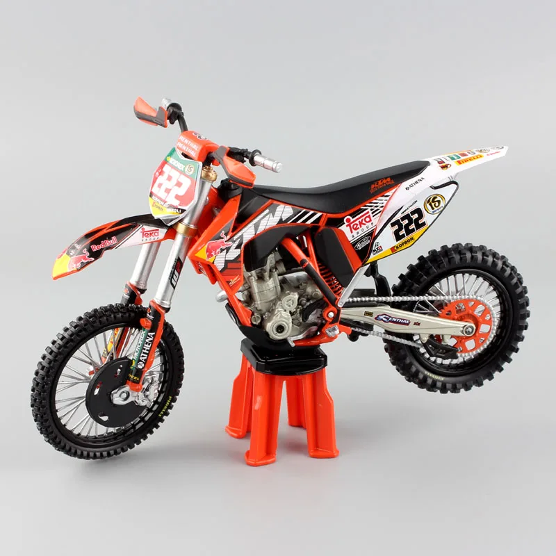 1 12 scale MX KTM SX F 450 No 222 AMA Supercross ANTONIO CAIROLI red bull