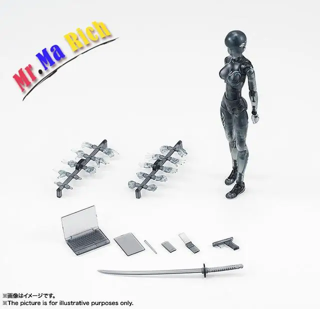 Оригинальный World Tour Corpo Kun & Body Chan Bjd Nero Trasparente Colore Ver. Azione ПВХ фигурка Da Collezione модель