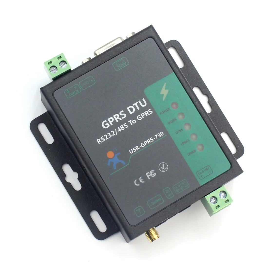 USR-GPRS232-730 RS232/RS485 GSM модемы Поддержка GSM/GPRS к последовательному преобразователю DTU управление потоком RTS CTS запчасти