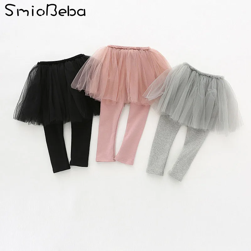 Штаны для новорожденных узкие детские штаны с розовым кружевом для девочек весенние штаны в Корейском стиле для маленьких девочек, 2 предмета в комплекте