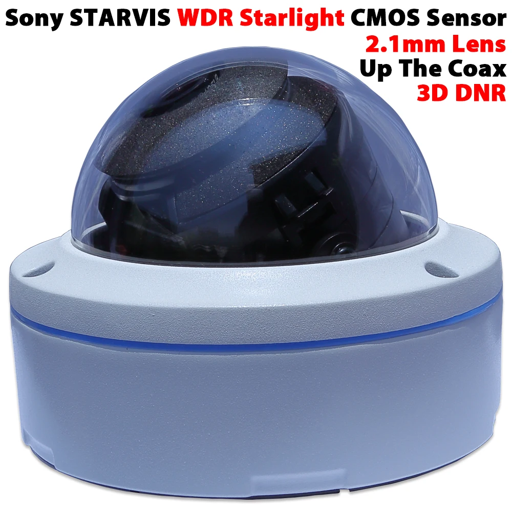 True WDR Sony STARVIS CMOS Startligh full color 2 1mm lens wide angle camera vandal casing