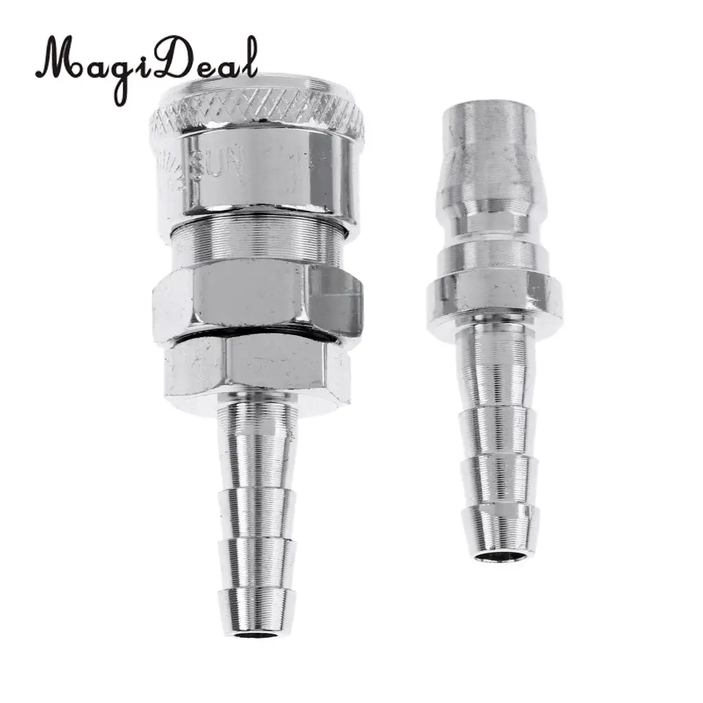 MagiDeal Universal Diving Connector Underwater Fittings Diving Hose Connector Dia 9mm Easy Connection Between Tube and Tube