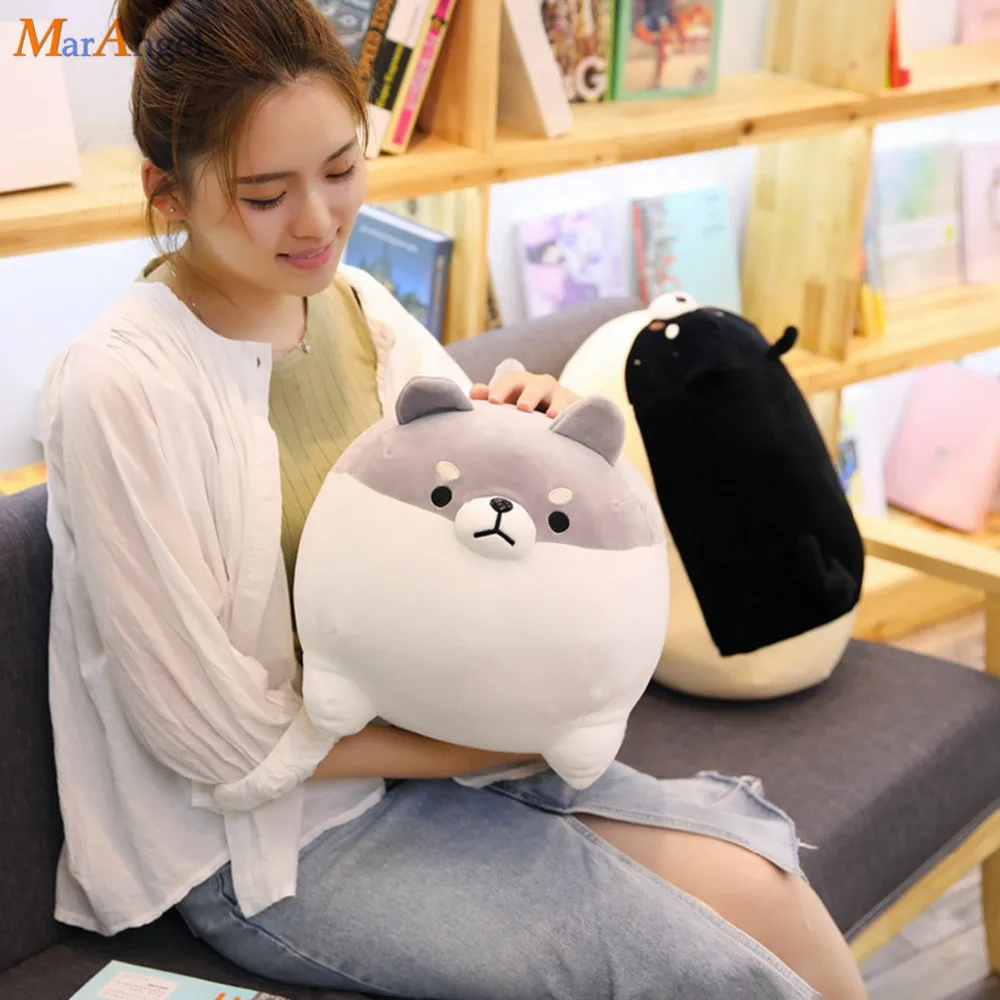 1PC-New-40cm-Cute-Shiba-Inu-Dog-Plush-Toy-Stuffed-Soft-Animal-Corgi-Chai-Pillow-Christmas (3)
