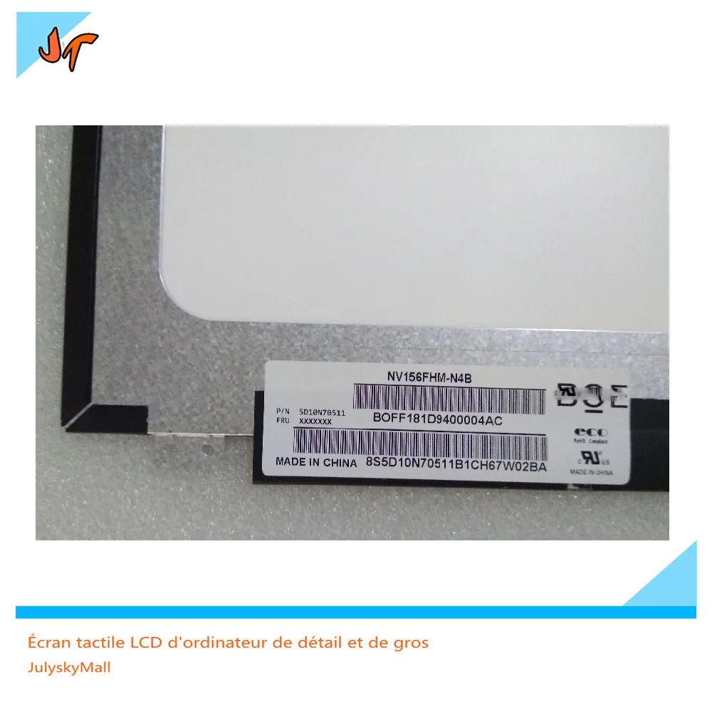  NV156FHM-N4B for gaming 144Hz resolution IPS 1920X1080 gaming screen 30-pin EDP interface NV156FHM-