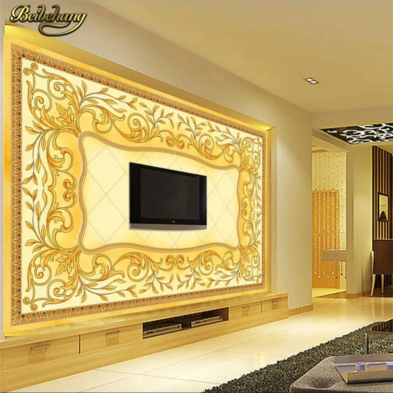 beibehang Custom European papel de parede 3D Photo Mural Wallpaper Living Room Bedroom TV Background Wall Painting Wall paper