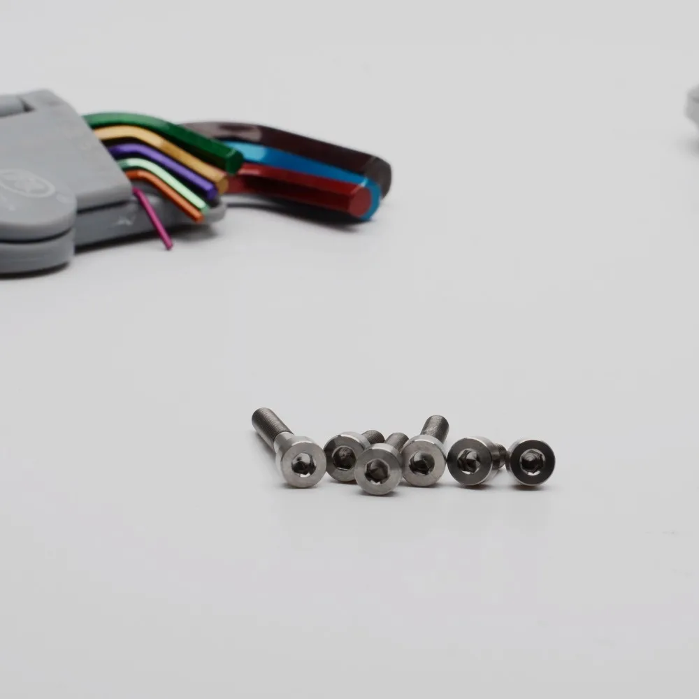 TonKing титановые винты GR5 крепежные метрические M4 шестигранные болты 1 шт.|socket