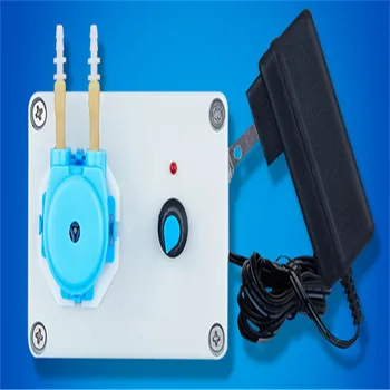 

24V DC Adjustable speed Dosing Pump Peristaltic Dosing Head For Aquarium Lab With 110-240V AC Adaptor