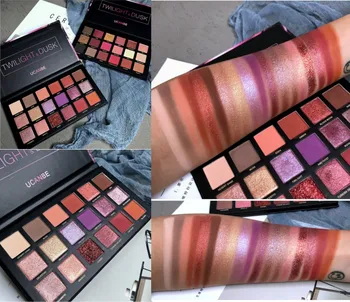 

18 Colors Eyeshadow Palette Smoky Nude Pigment Matte Glitter Shimmer Eye Shadow Palette Makeup Pallette Eyeshadow HUA for beauty