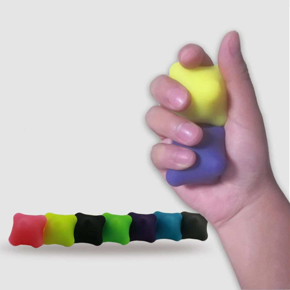 Silicone Hexagonal Hex Ball Solid Fitness Training Exercise Reaction Sport Balls
