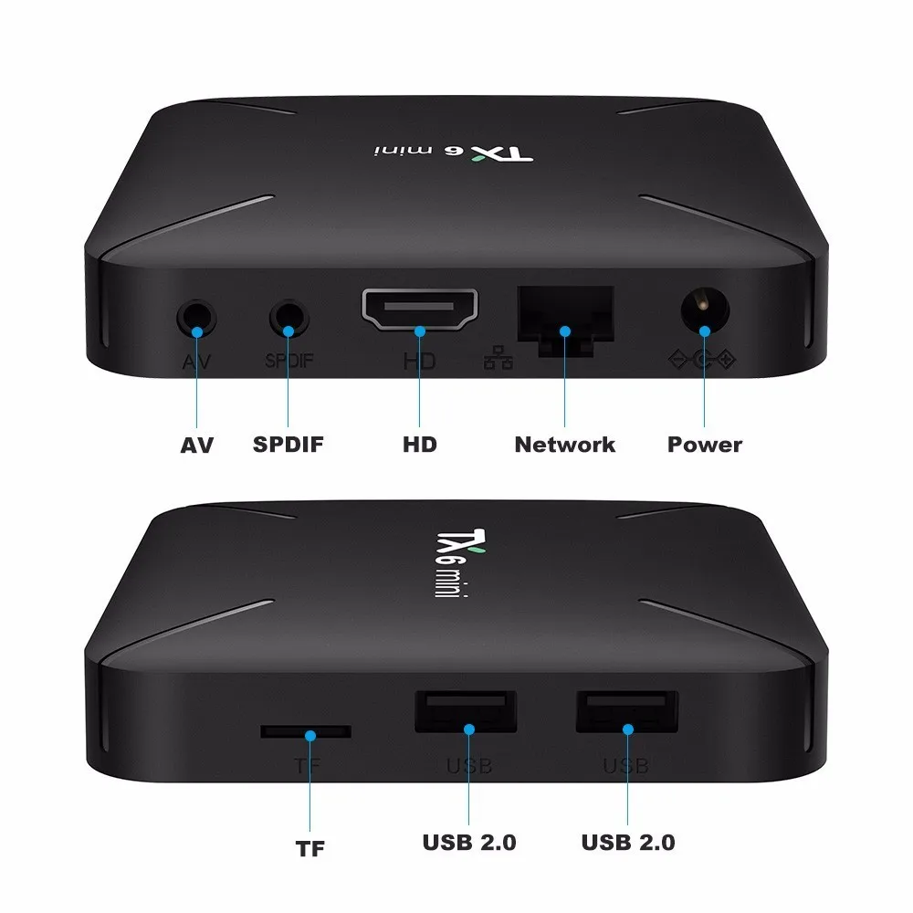 ТВ приставка TX6 Mini 4K Android 9 0 2 Гб 16 Allwinner H6 четырехъядерный USB3.0 4G Wifi Google Player PK TX3