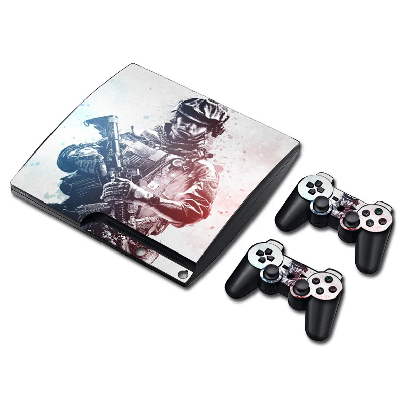 Skin sticker For PS3 slim with good quality very cool style-in Stickers ...