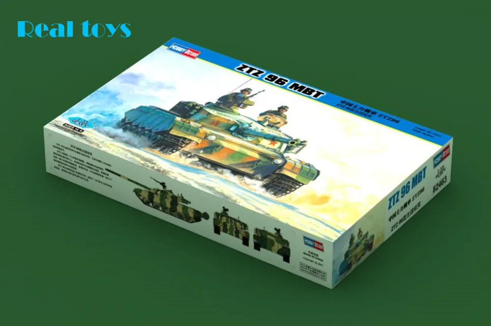 Модель от Hobby Boss 82463 1/35 ZTZ 96 MBT набор пластиковых моделей