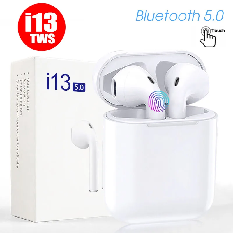 

I13 TWS Earphones for Iphone Samsung Xiaomi Wireless Bluetooth 5.0 Earphone Headset I10 I11 I12 I9s Tws for All Smart Phone