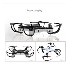 RC Quadcopter Plane Aircraft UFO 2.4Ghz 4CH 6 Axis Gyro Remote Control Drone with 2MP HD Camera Mini Drone Fly Toy