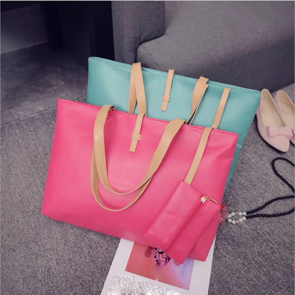 New Handbag Famous Brand Candy Shoulder Bags Lady Shoulder Bag Women's casual big bag shoulder bag H30429