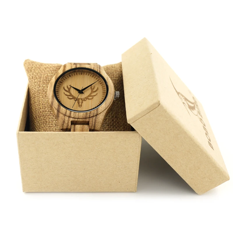 2017 BOBO BIRD Brand All Wooden Watch Men Casual Luxury Wood Strap Wristwatches Gifts Watch reloj masculino C-K29