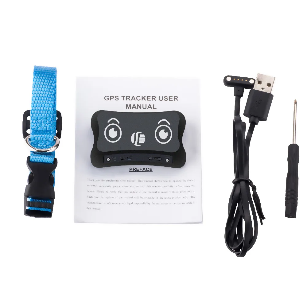 

For car for pet 4 bands lifetime free APP GPS tracker GSM/GPRS/GPS TRACKER locator mini anti lost vehicel GSH 2G SIM network