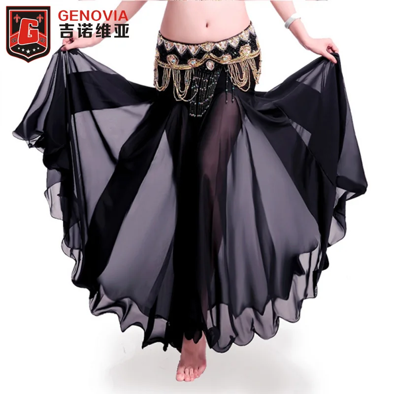

Sexy Dancing Belly Dance Costume Long Fishtail Skirt Dress10 Colours For Belly Dancer Dancing Skirts Free Shipping