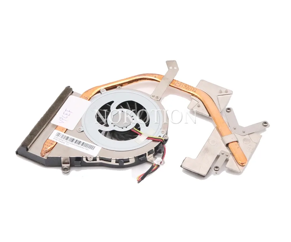 NOKOTION DA0NE8MB6C0 3FNE7TAN030 для SONY vaio vpcef PCG-61511T 61611 м Вентилятор охлаждения ноутбука радиатор ЦП охлаждение ГПУ радиатор