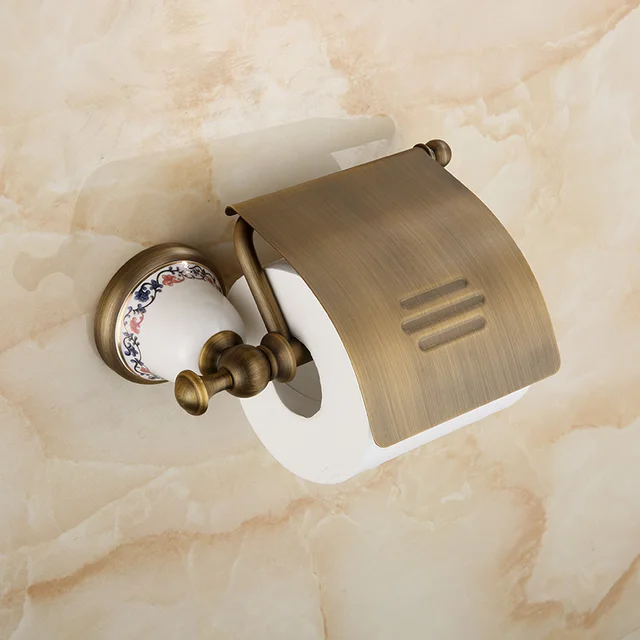 European Toilet Paper Holder White Ceramic Roll Tissue European Toilet Paper Holder White Ceramic Roll Tissue Solid Br Bathroom Accessories Products