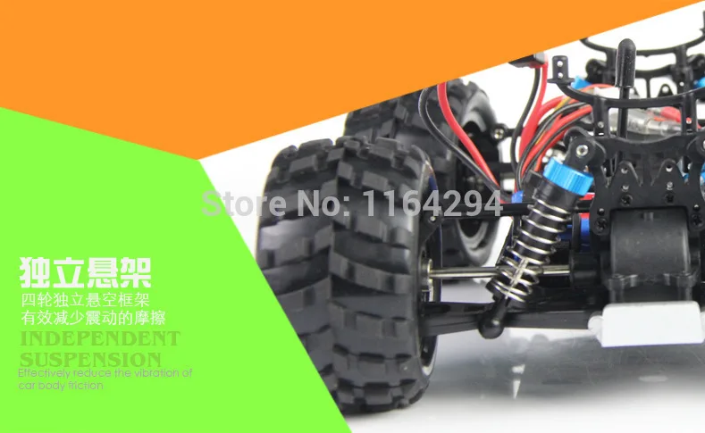 В Россию A979 1:18 полный Весы Дистанционное управление автомобиля RC Monster Truck 4WD RC автомобиль с шок Системы 50 км/ч