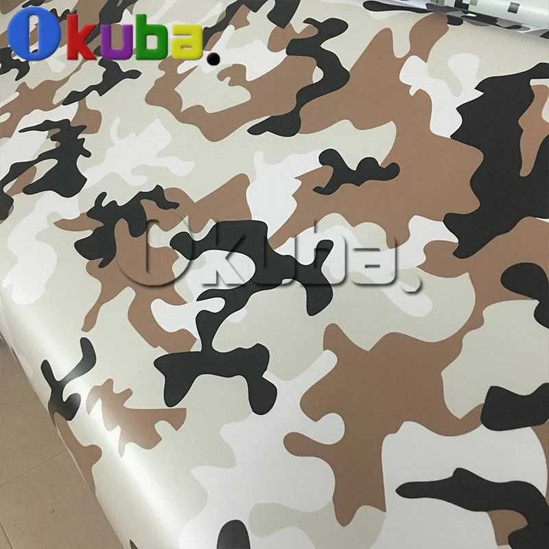 

Desert Camouflage Film Sticker Foil Yellow Camo Vinyl Car Wrap With Air Bubble Free Car Styling Color Change 1.52*30m/roll