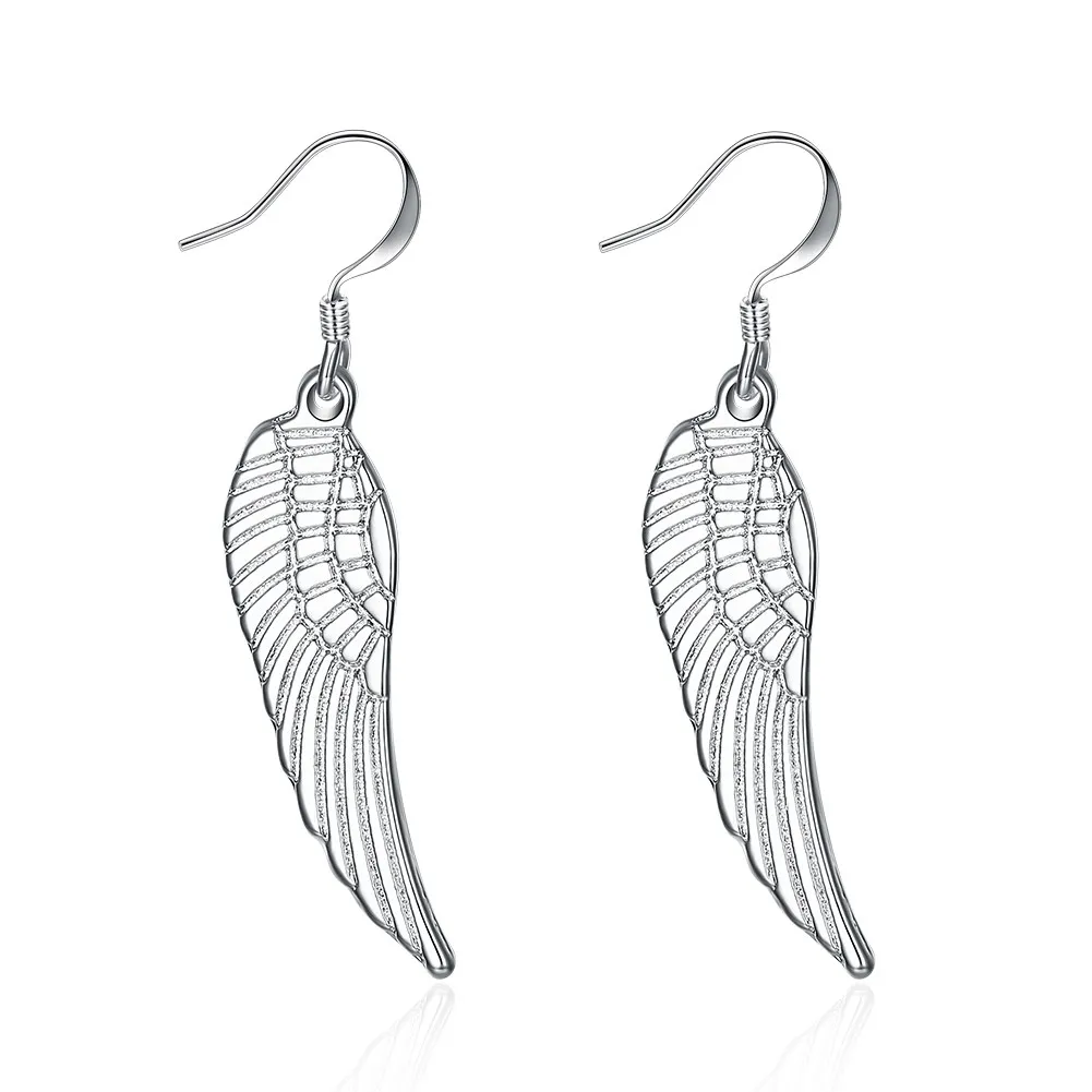 

Wedding Party Fashion Jewelry Silver Plated Dangle Earrings For Women Hyperbole Design Korea Personality Cute Style