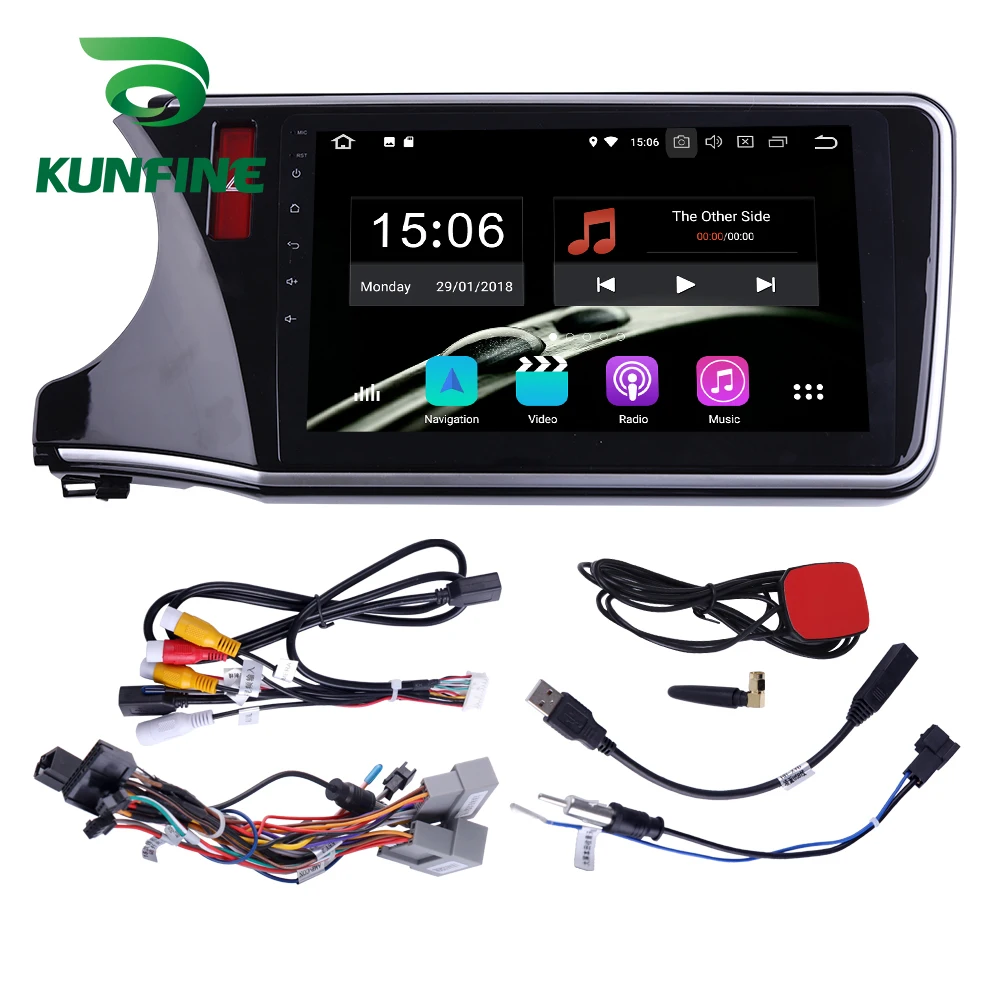 Android Car DVD GPS Navigation Multimedia Player Car Stereo For Honda city  2015-2017 Radio Headunit (2)