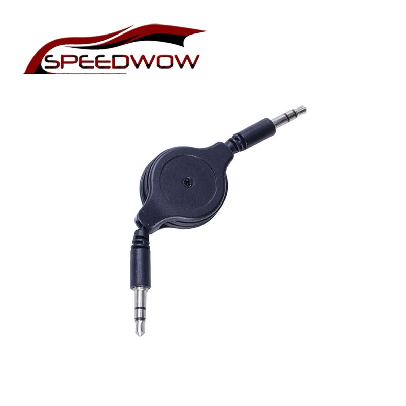 SPEEDWOW Scalable Line 3.5mm Male To Cable AUX Dual Adapter Headphone MP3/mp4 Vehicle Audio | Автомобили и мотоциклы