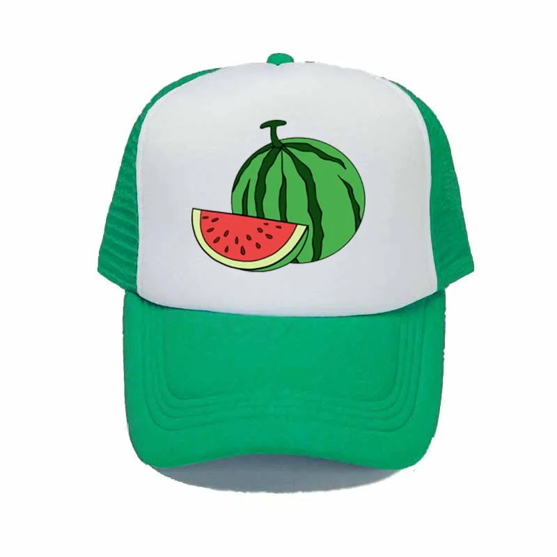 

Grom Squad Watermelon Bone Dad Hat Fruit Melon Mesh Trucker Hats Casual Couple Lover Golf Caps Baseball Cap For Men Women YY333