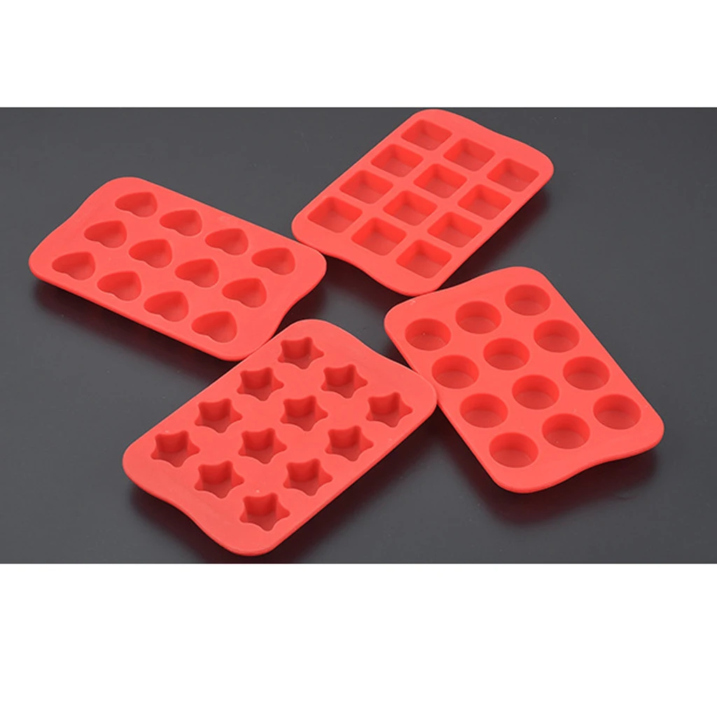 Silicone Fondant Mold Cake Decorating Chocolate Sugarcraft Bake Mould Star for Kitchen Dining Wedding Party Favor Decor Supplies