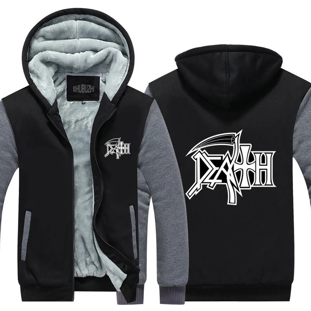 New!! Death Hoodies Rock Band Heavy Metal Hoodie Sweatshirt Casual Man