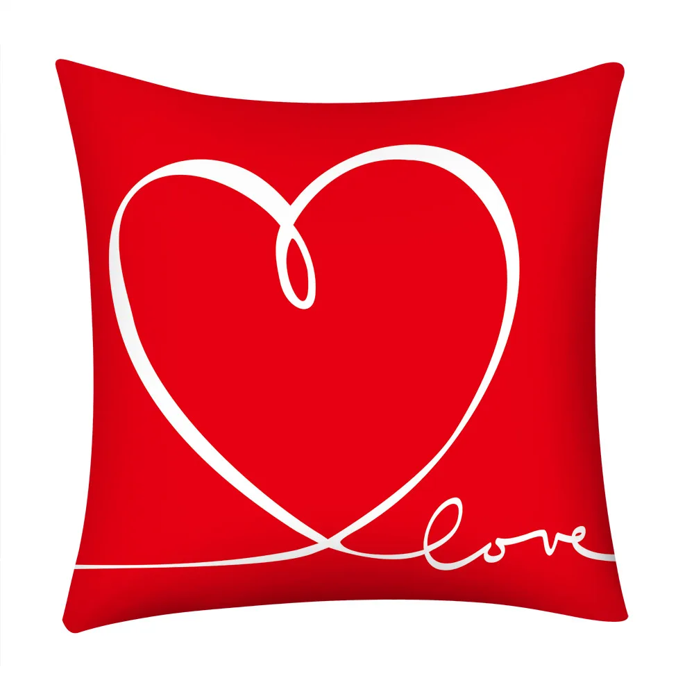 Новое поступление романтическая декоративная наволочка с надписью Love Heart для