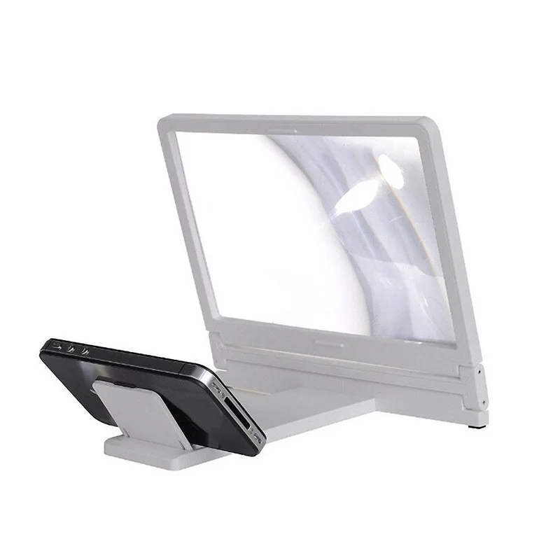 

3D Mobile Phone Screen Magnifier HD Video Amplifier Smartphone Expander Enlarge Stand JLRL88