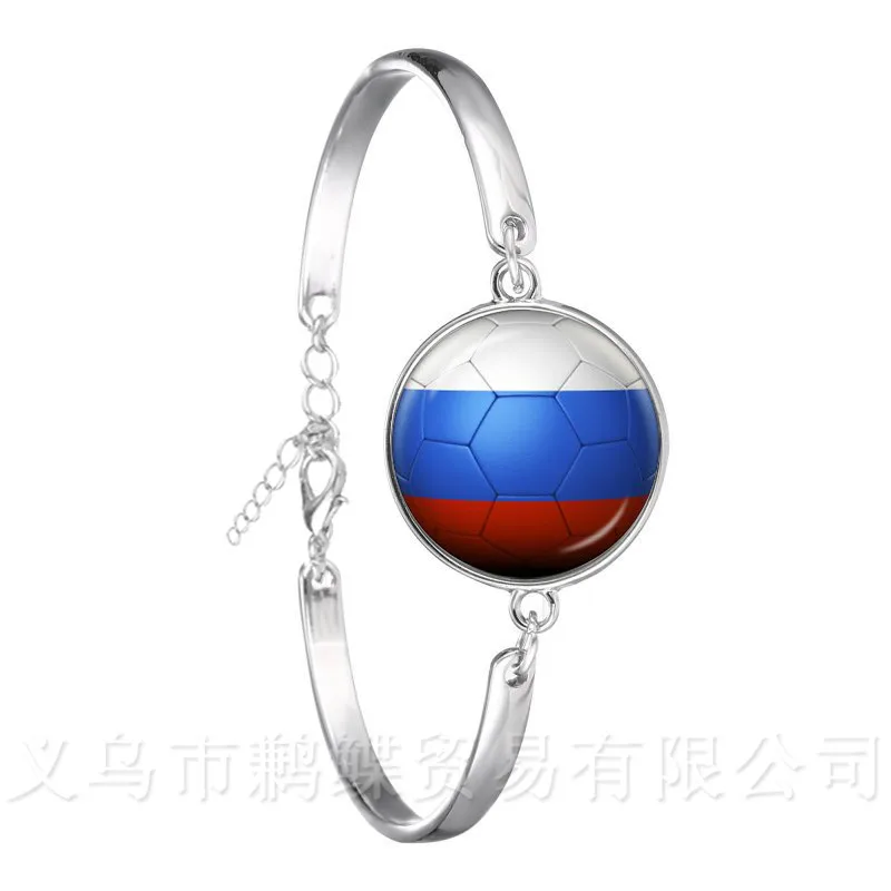 2018 новый классический футбольный браслет с национальным флагом Панама Австралия