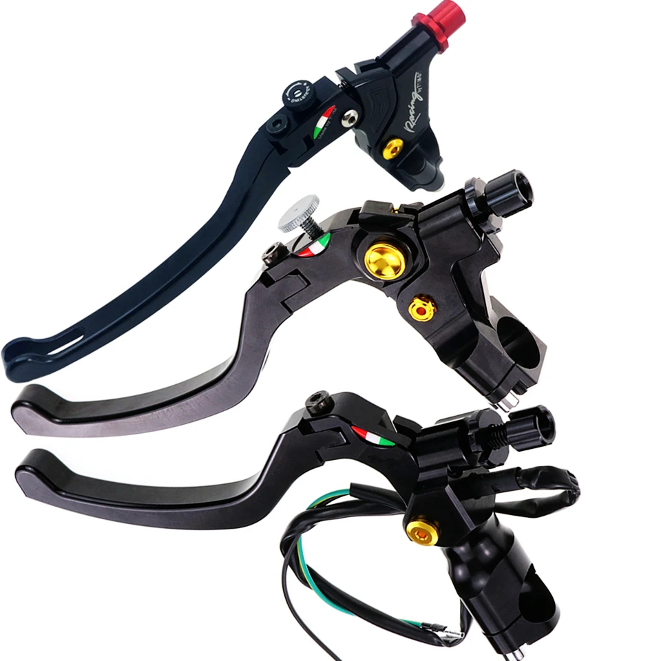 Motorcycle Cable Clutch Lever Perch Brake Lever 7/8" 22mm For Honda