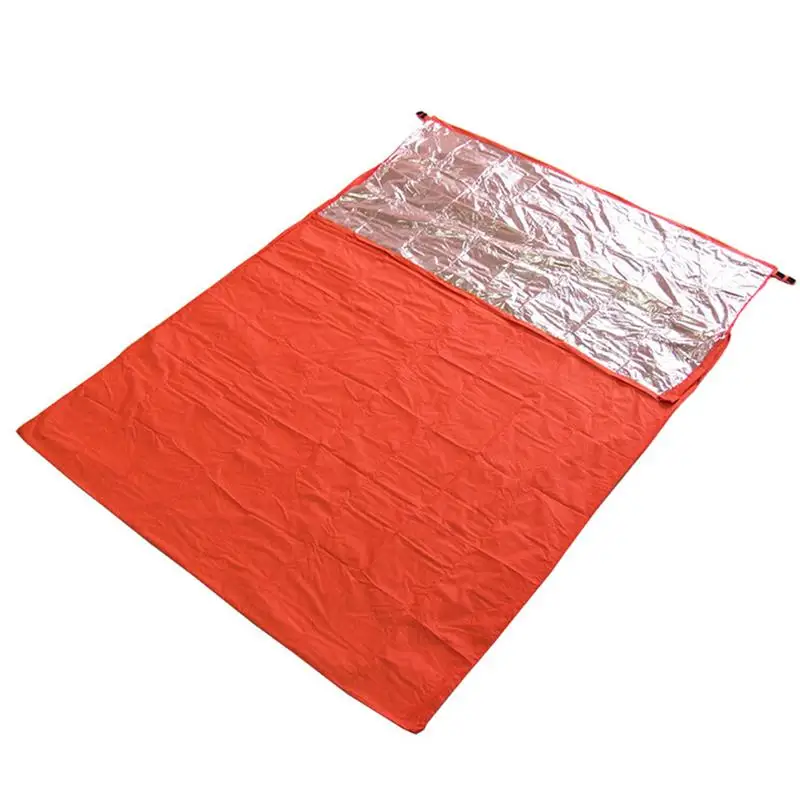 

Outdoor Envelope Camping Mountaineering Thermal Reflection Double Sleeping Bag Field Survival Equipment Picnic Blanket