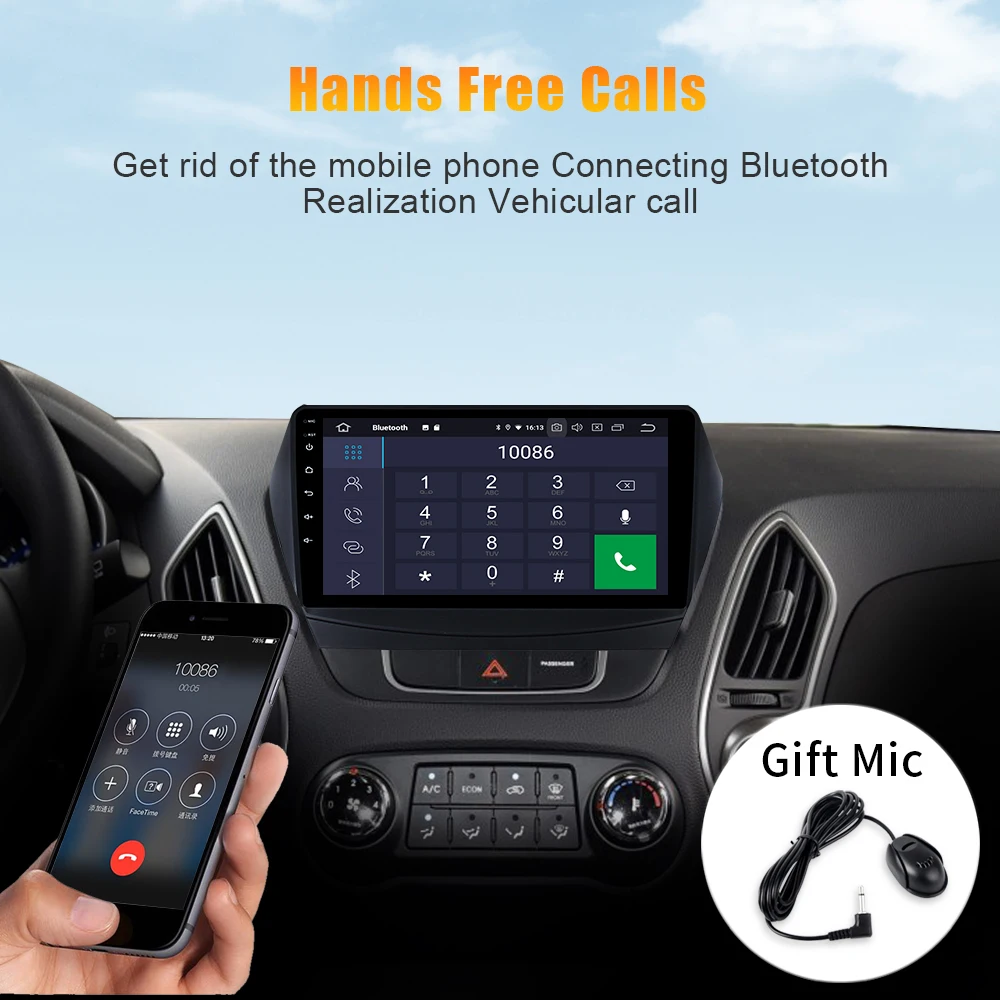 Sale Android 9.0 Car 1 din Stereo for Hyundai IX35 Car Radio MP3 Bluetooth 9" IPS Multi Touch Screen 3 Sale Android 9.0 Car 1 din Stereo for Hyundai IX35 Car Radio MP3 Bluetooth 9" IPS Multi Touch Screen 3
