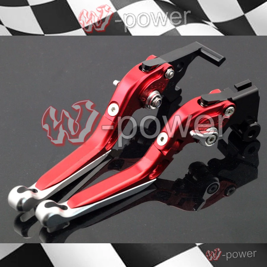 fite For YAMAHA MT-25 YZF-R3 YZF-R25 2014 2015 2016 Red Motorcycle Adjustable foldable Extendable brake clutch lever | Автомобили и
