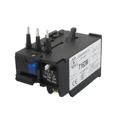 T16DM 3 Pole 5.2A-7.5A Current Range Motor Thermal Overload Relay 1NO 1NC | Обустройство дома