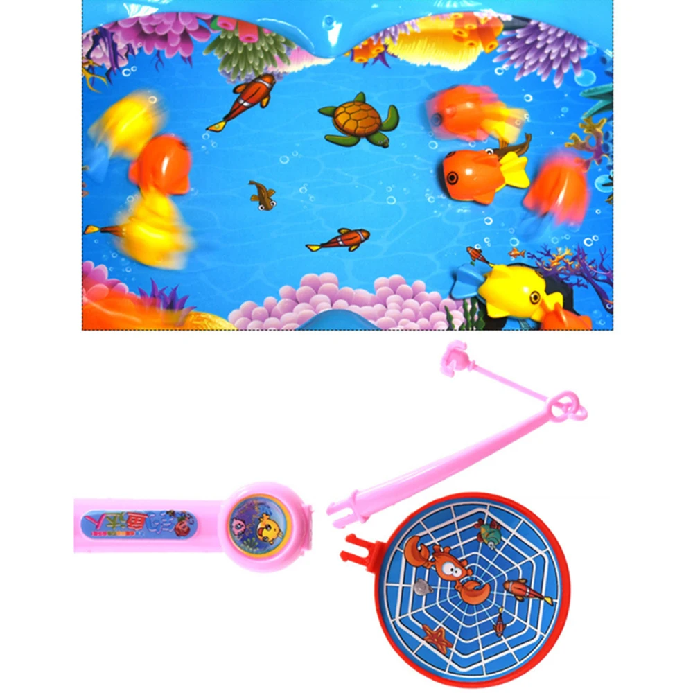 Новое поступление детская доска для рыбалки игрушка игра рыба Электрический магнитный, обучающий вращающийся доска для рыбалки Прямая