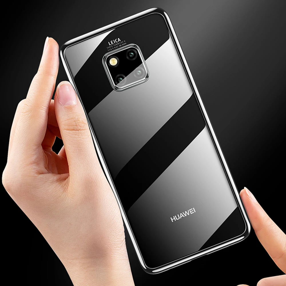 Прозрачный чехол для телефона Huawei Honor 5C 5X 6X 7X 6A 8 8X 9 10 Lite V8 V9 V10 Nova 2 3 3i 4 Мягкий ТПУ