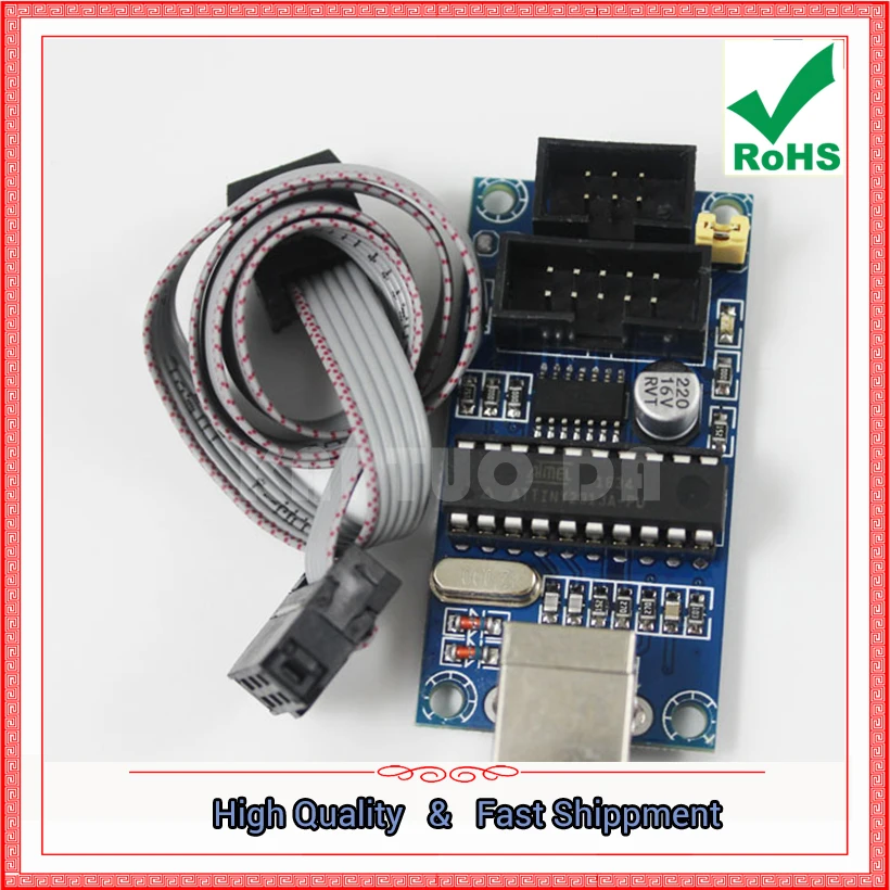 UNO A.D.N USBtinyISP загрузчик AVR микроконтроллер загрузки USB интерфейс крошечный ISP (C1A4)|usb